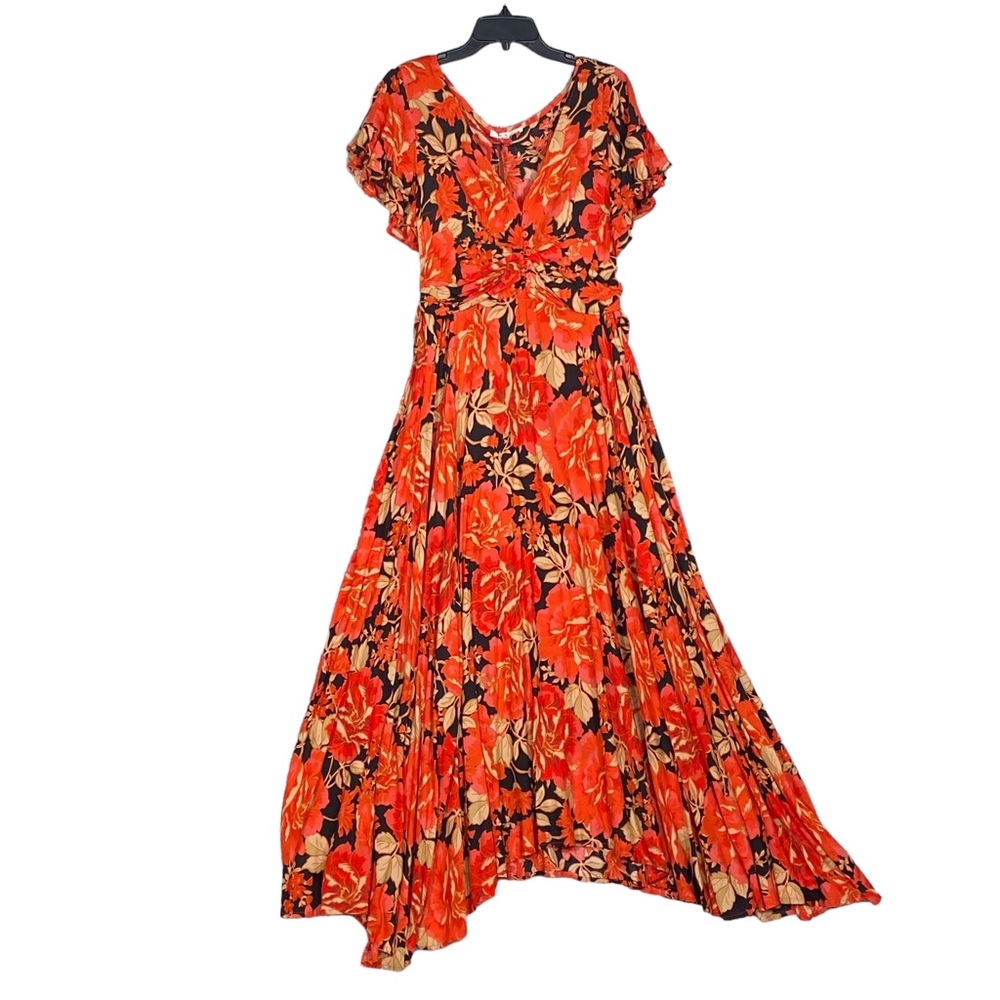 Anthropologie Abel the Label Vivid Dreams Maxi Dress Floral New With Tags XS
